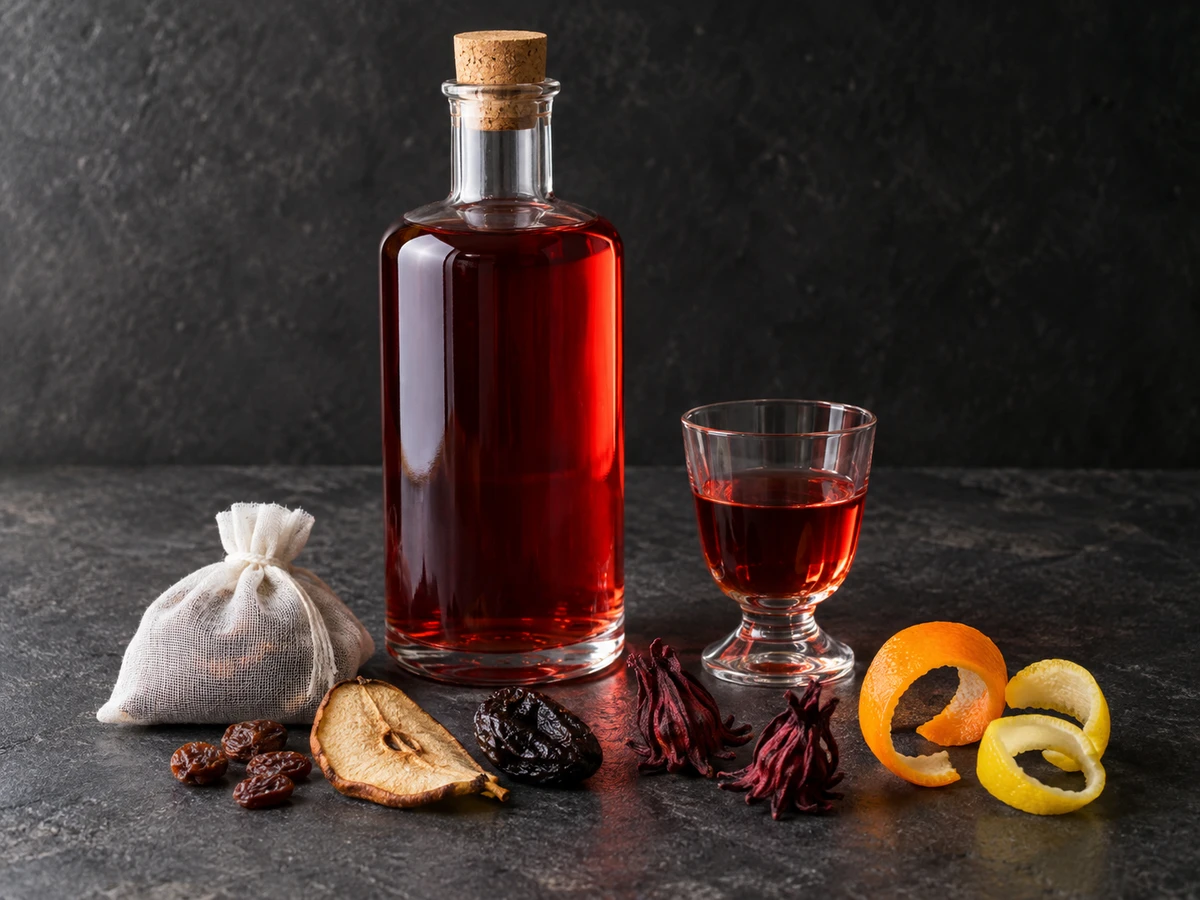 Аперитив по мотивам Campari на наборе «Кампейн спритц»: бутылка, рюмка и пищевой набор «кампейн спритц»